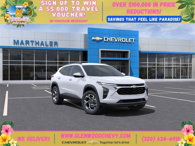 new 2025 Chevrolet Trax car, priced at $24,485