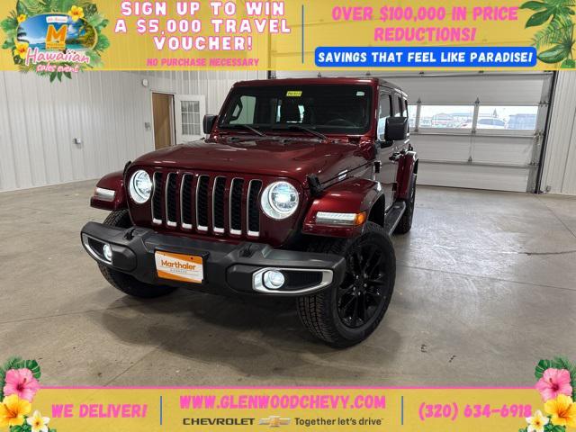 used 2021 Jeep Wrangler Unlimited 4xe car, priced at $27,990