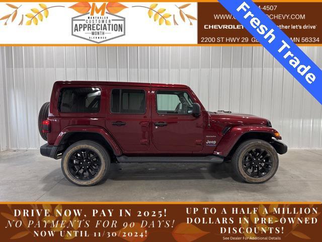 used 2021 Jeep Wrangler Unlimited car, priced at $30,980