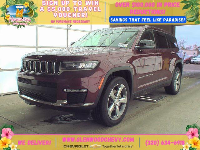 used 2021 Jeep Grand Cherokee L car, priced at $33,990