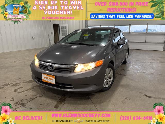 used 2012 Honda Civic car, priced at $7,500