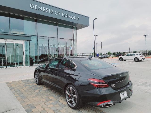 new 2025 Genesis G70 car, priced at $54,602