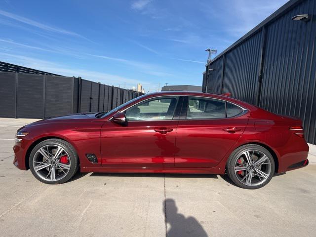 new 2025 Genesis G70 car, priced at $59,055