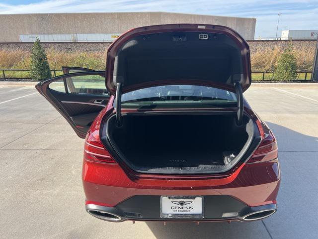 new 2025 Genesis G70 car, priced at $59,055