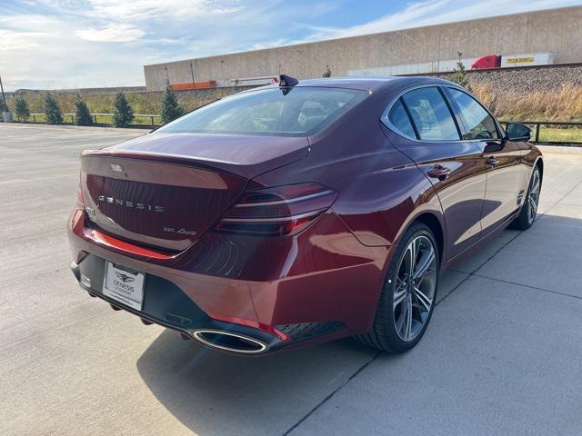 new 2025 Genesis G70 car, priced at $59,055