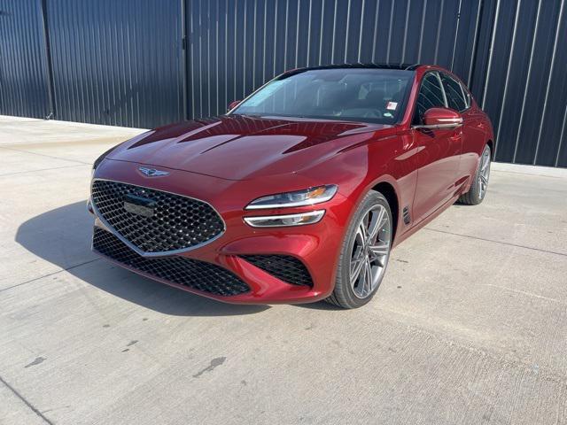 new 2025 Genesis G70 car, priced at $59,055