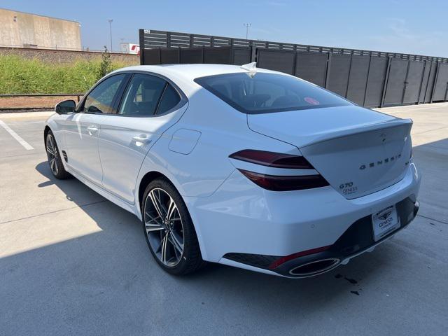 new 2025 Genesis G70 car, priced at $56,655