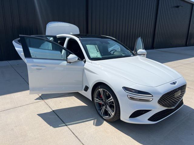 new 2025 Genesis G70 car, priced at $56,655