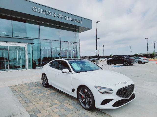 new 2025 Genesis G70 car, priced at $54,602