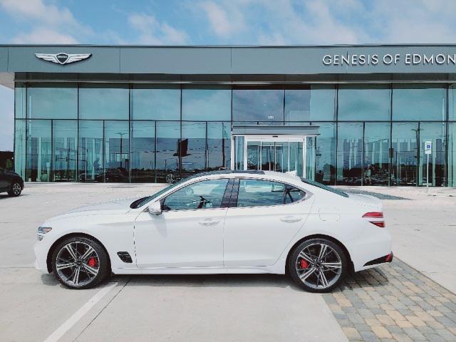 new 2025 Genesis G70 car, priced at $54,602