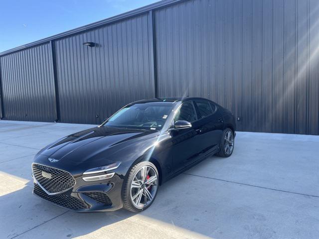 new 2025 Genesis G70 car, priced at $56,955