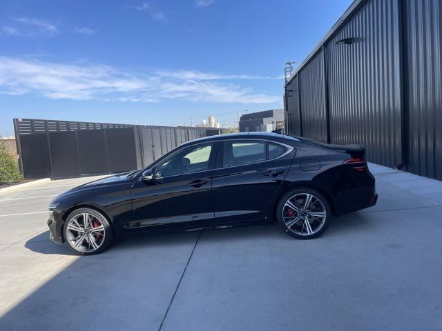 new 2025 Genesis G70 car, priced at $56,955