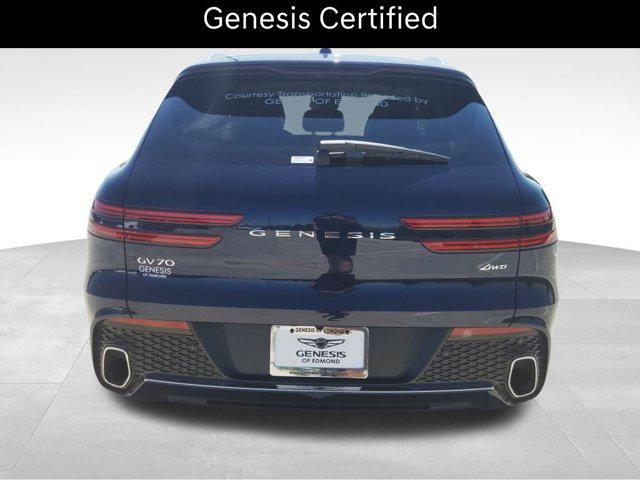 used 2025 Genesis GV70 car, priced at $39,865