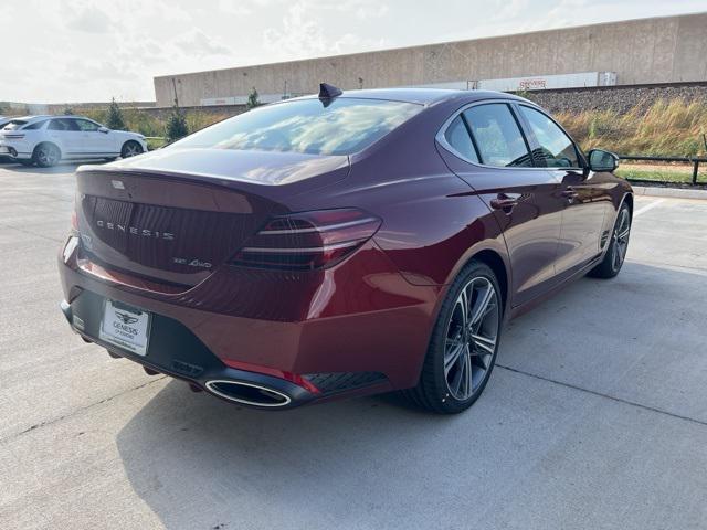 new 2025 Genesis G70 car, priced at $59,055