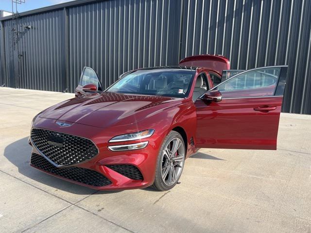 new 2025 Genesis G70 car, priced at $59,055