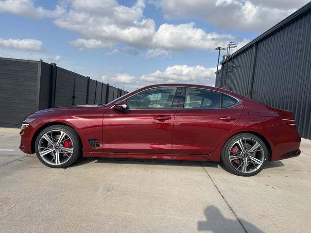 new 2025 Genesis G70 car, priced at $59,055