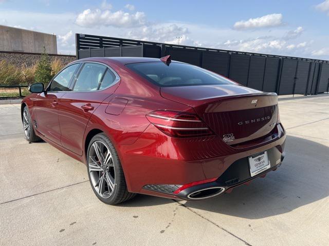 new 2025 Genesis G70 car, priced at $59,055