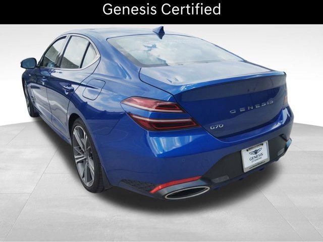 used 2025 Genesis G70 car, priced at $37,059