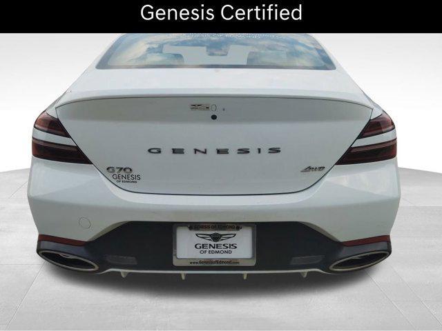 used 2025 Genesis G70 car, priced at $36,907