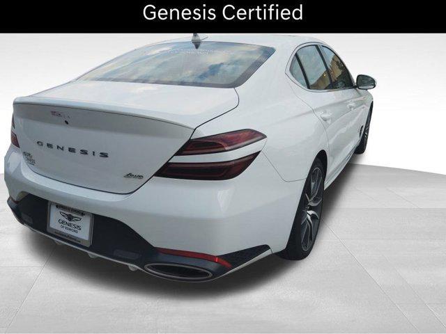 used 2025 Genesis G70 car, priced at $36,907