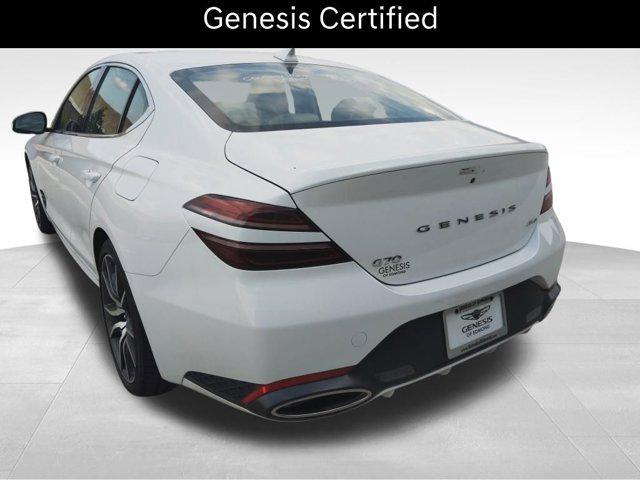 used 2025 Genesis G70 car, priced at $36,907