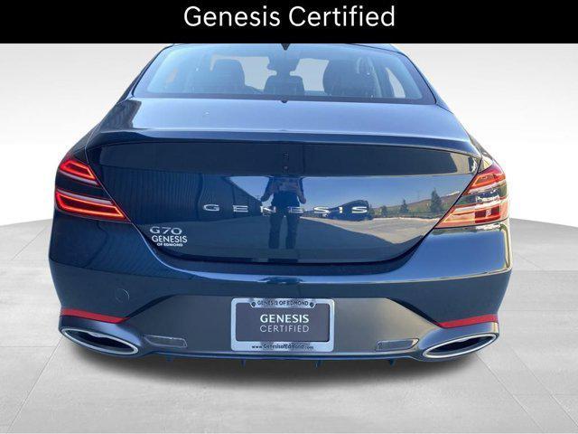 used 2025 Genesis G70 car, priced at $34,722