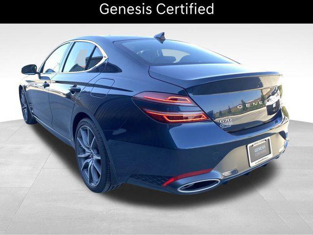 used 2025 Genesis G70 car, priced at $34,722