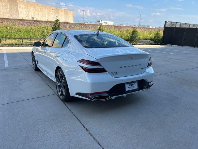 new 2025 Genesis G70 car, priced at $51,223