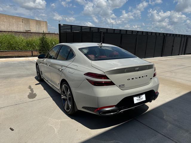 new 2025 Genesis G70 car, priced at $49,710