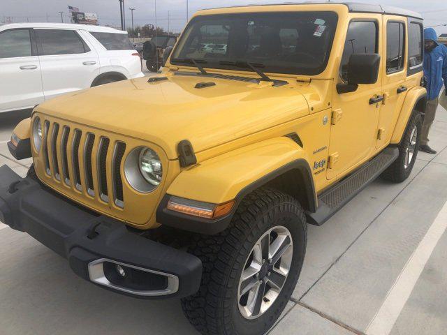 used 2019 Jeep Wrangler Unlimited car, priced at $25,688