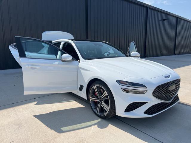 new 2025 Genesis G70 car, priced at $47,655