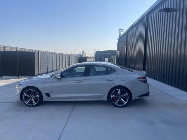 new 2025 Genesis G70 car, priced at $49,596