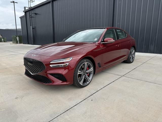 new 2025 Genesis G70 car, priced at $56,955