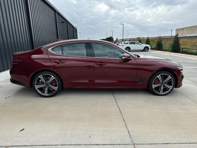 new 2025 Genesis G70 car, priced at $56,955