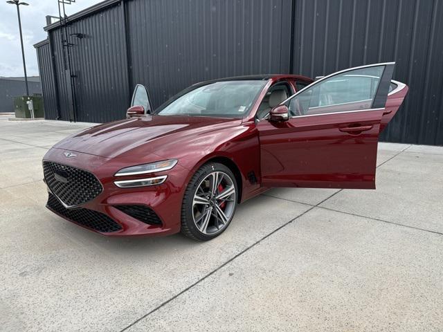 new 2025 Genesis G70 car, priced at $56,955