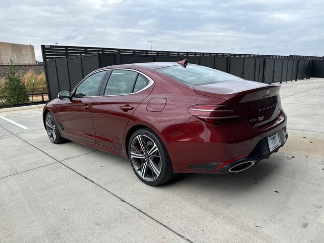 new 2025 Genesis G70 car, priced at $56,955