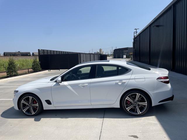 new 2025 Genesis G70 car, priced at $50,217