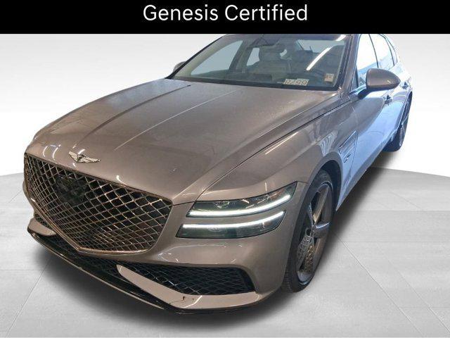 used 2024 Genesis G80 car, priced at $47,096