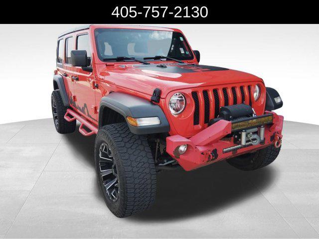 used 2019 Jeep Wrangler Unlimited car, priced at $26,113