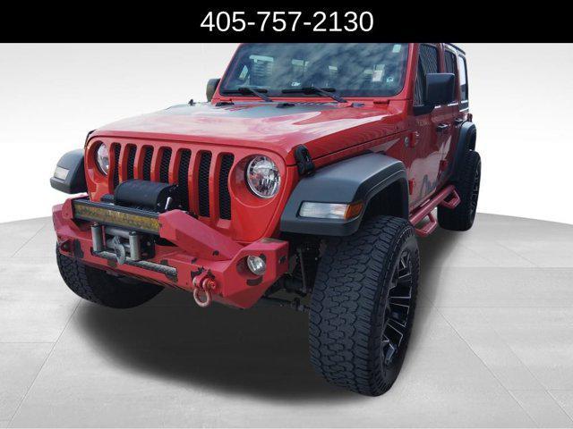 used 2019 Jeep Wrangler Unlimited car, priced at $26,113