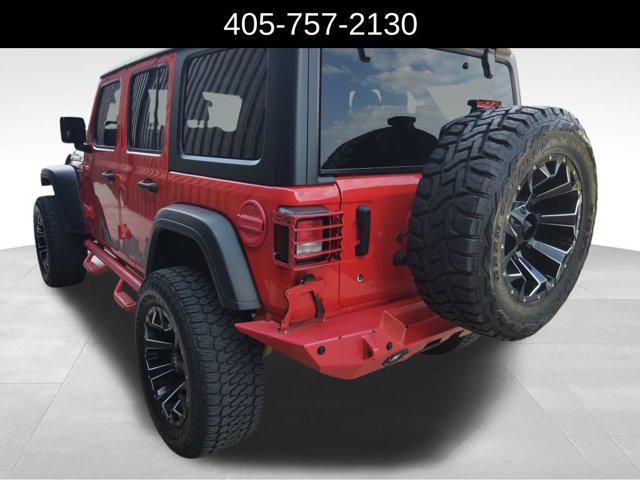 used 2019 Jeep Wrangler Unlimited car, priced at $26,113