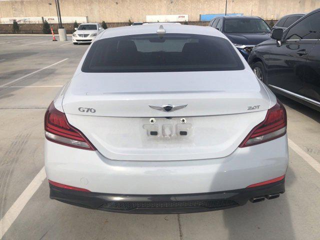 used 2021 Genesis G70 car, priced at $25,527