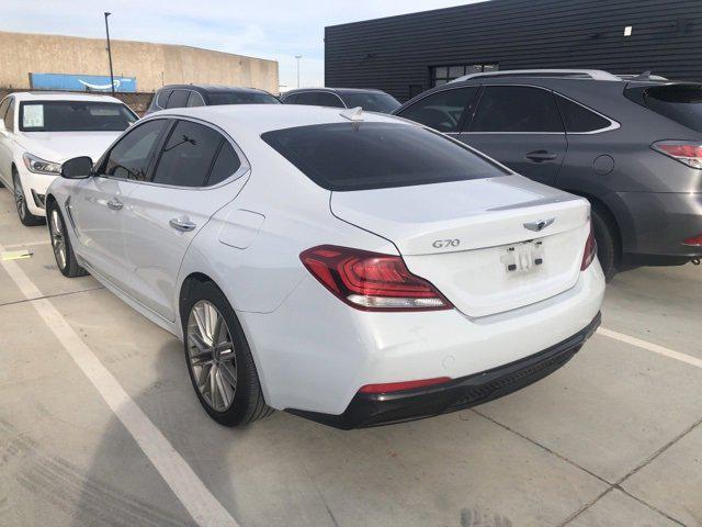 used 2021 Genesis G70 car, priced at $25,527