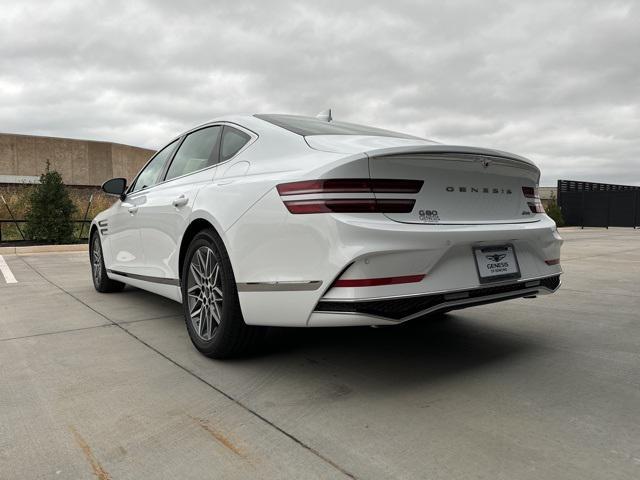 new 2025 Genesis G80 car, priced at $55,856