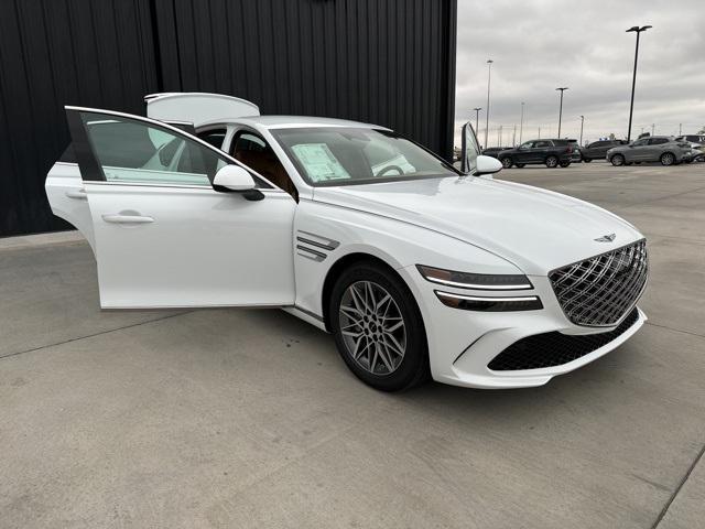 new 2025 Genesis G80 car, priced at $55,856