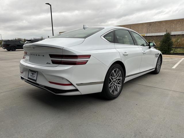 new 2025 Genesis G80 car, priced at $55,856