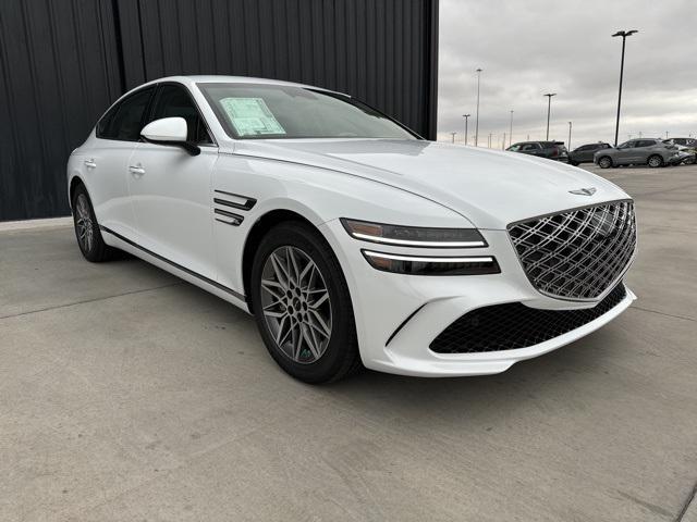 new 2025 Genesis G80 car, priced at $55,856