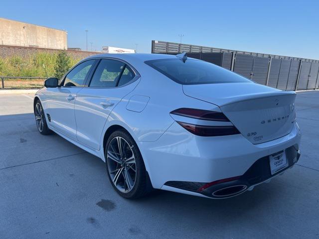 new 2025 Genesis G70 car, priced at $57,095