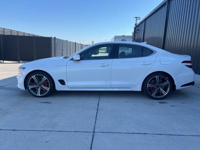 new 2025 Genesis G70 car, priced at $57,095