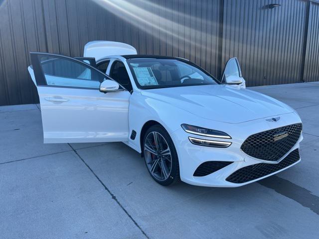 new 2025 Genesis G70 car, priced at $57,095